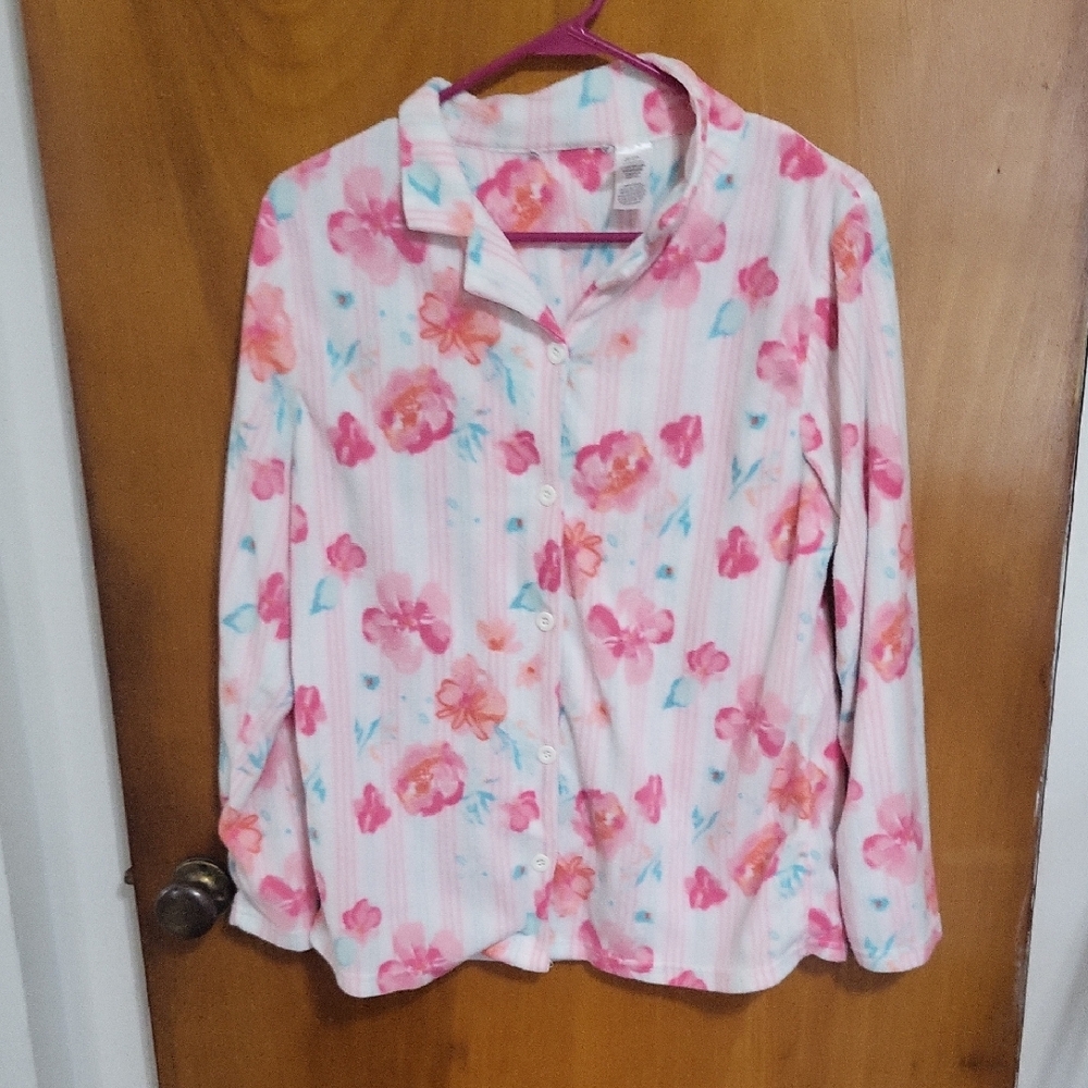 Womens Pajama Top Size Large